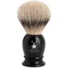 Mühle Classic Small Black Silvertip Badger Shaving Brush In Black