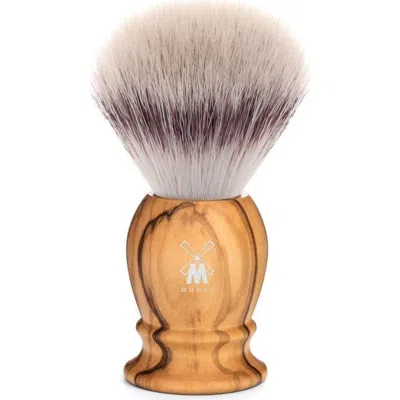 Mühle Classic Small Olive Wood Silvertip Fiber Shaving Brush In Brown