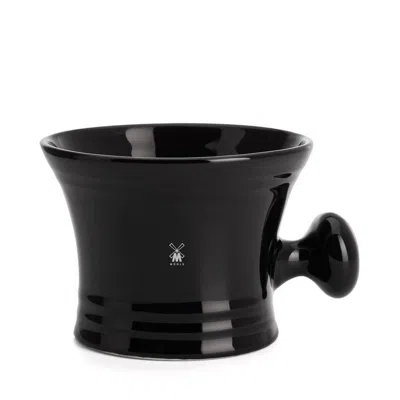 Mühle Porcelain Shaving Mug With Handle - Black