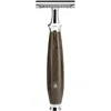 Mühle Purist Grained Beech Closed Comb Safety Razor