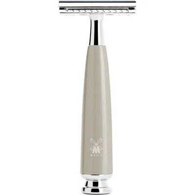 Mühle Rytmo Melange Grey Safety Razor In Gray