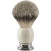 Mühle Sophist Porcelain & Chrome Silvertip Badger Shaving Brush