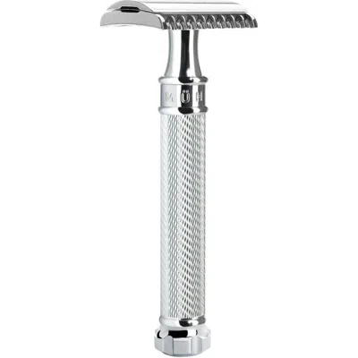 Mühle Traditional Chrome 'twist' Safety Razor In Silver