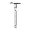 Mühle Traditional Large Safety Razor - Open Comb - Chrome In Silver