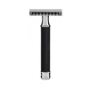 Mühle Traditional Safety Razor - Open Comb - Black In Black