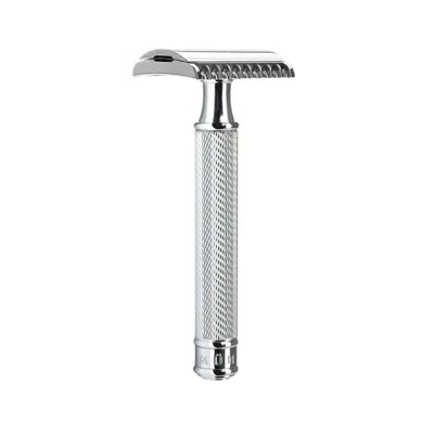 Mühle Traditional Safety Razor - Open Comb - Chrome In Silver