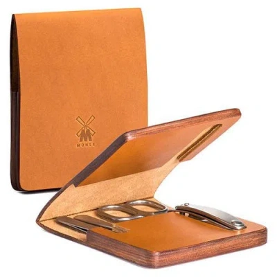 Mühle Travel Manicure Set In Brown
