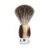 Mühle Vivo Brown Horn Pure Badger Shaving Brush