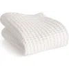 Mühle Waffle Pique' Shaving Towels, 2-pack In White