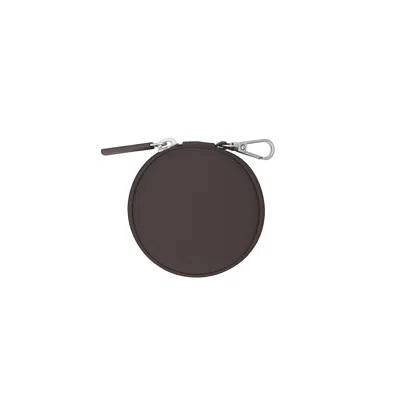 Muji Combinations Case Pouch ‐ Mini Round, Brown