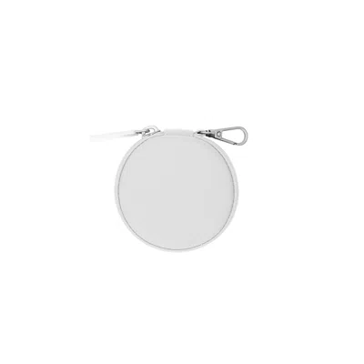 Muji Combinations Case Pouch ‐ Mini Round, White Grey