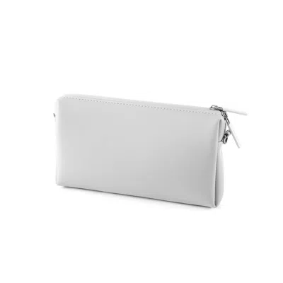 Muji Combinations Case Pouch  Slim - Small, White Grey