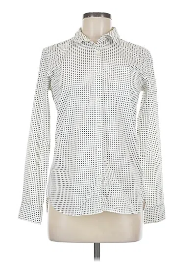 Pre-owned Muji Long Sleeve Button Down Shirt In White