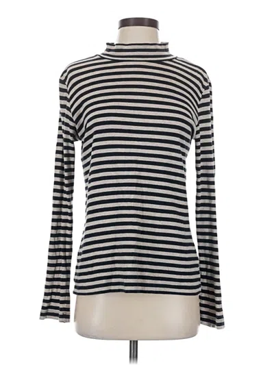 Pre-owned Muji Long Sleeve Turtleneck In Silver