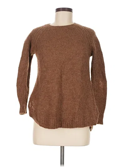 Pre-owned Muji Pullover Sweater In Brown