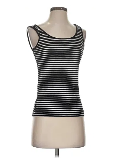 Pre-owned Muji Tank Top Black Strapless Neckline Tops