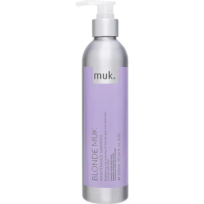 Muk Haircare Blonde Muk Maintenance Shampoo In Transparent