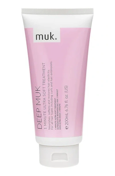 Muk Haircare Deep Muk Ultra Soft 1 Minute Toning Treatment In Transparent