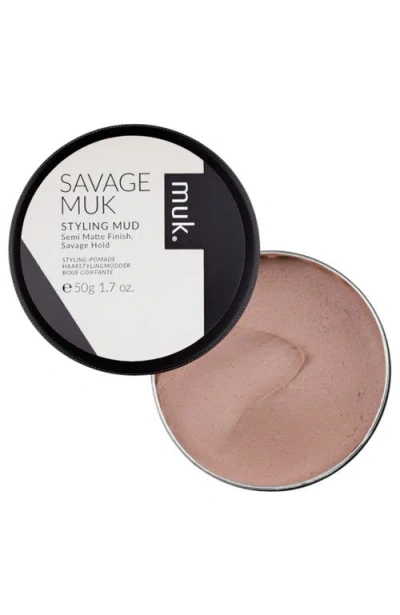 Muk Haircare Savage Muk Styling Mud In Brown