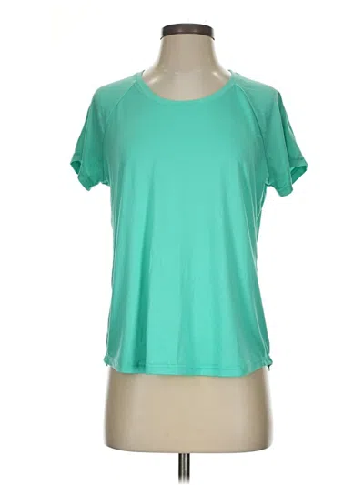 Pre-owned Muk Luks Active T-shirt In Green