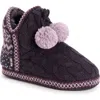 Muk Luks Amira Indoor/outdoor Slipper In Blackberry