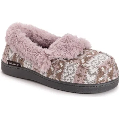 Muk Luks Anais Faux Fur Moccasin Slipper