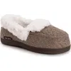 Muk Luks Anais Faux Fur Moccasin Slipper In Brown