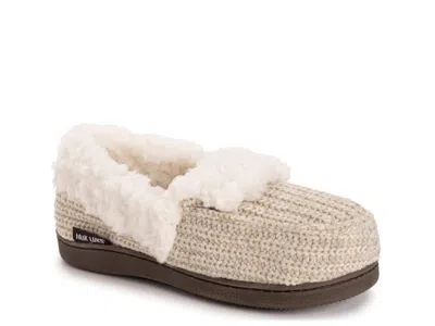 Muk Luks Anais Slipper In Neutral