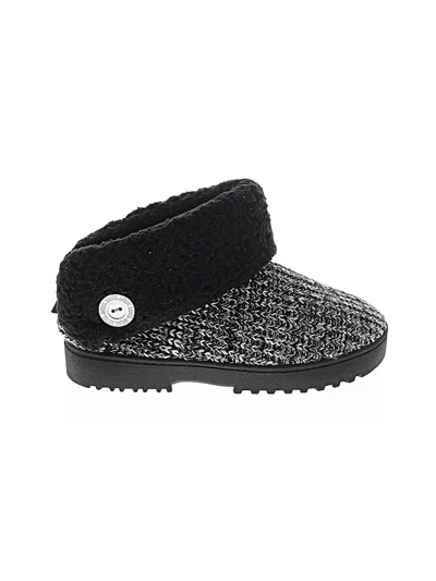 Pre-owned Muk Luks Ankle Boots In Black