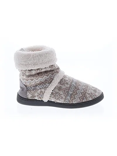 Pre-owned Muk Luks Ankle Boots In Brown