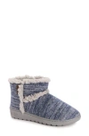 Muk Luks Aubree Faux Shearling Bootie Slipper