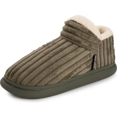 Muk Luks Aveline Bootie Slipper In Green