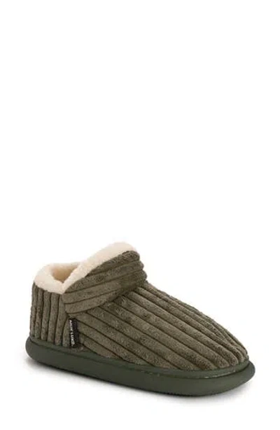 Muk Luks Aveline Slipper Bootie In Green