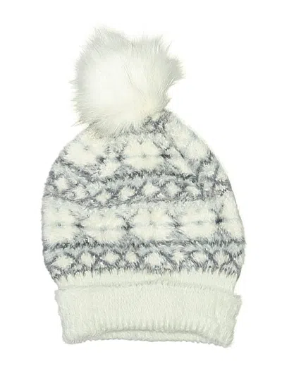 Pre-owned Muk Luks Beanie Hat In Gray