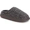 Muk Luks Bindi Faux Shearling Lined Clog In Gray