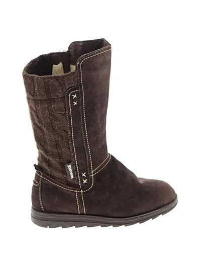 Pre-owned Muk Luks Boots In Brown