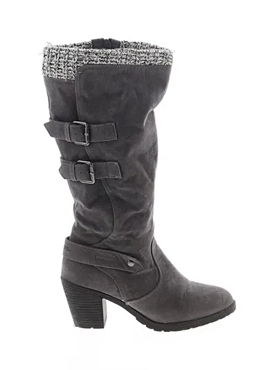 Pre-owned Muk Luks Boots In Gray