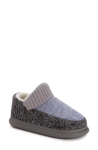 Muk Luks Calleen Faux Shearling Lined Bootie In Blue
