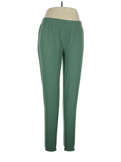 Pre-owned Muk Luks Casual Pants In Green