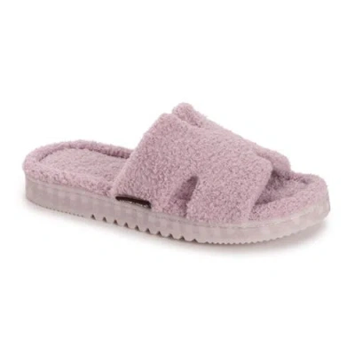 Muk Luks Cecilia Slide Slipper In Gray