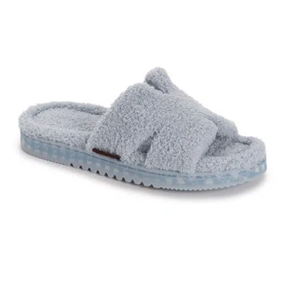 Muk Luks Cecilia Slide Slipper In Gray