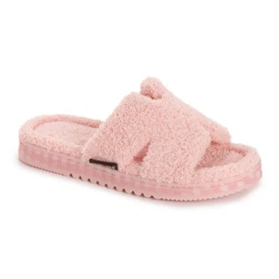 Muk Luks Cecilia Slide Slipper In Neutral