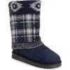 Muk Luks Cheryl Boot In Dark Sapphire