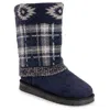 Muk Luks Cheryl Boot In Blue