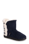 Muk Luks Cheyenne Indoor/outdoor Slipper In Blue