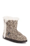 Muk Luks Cheyenne Indoor/outdoor Slipper In Tan Cable