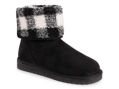 Muk Luks Clover Bootie In Black