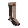Muk Luks Compression Mens Crew Socks In Multi