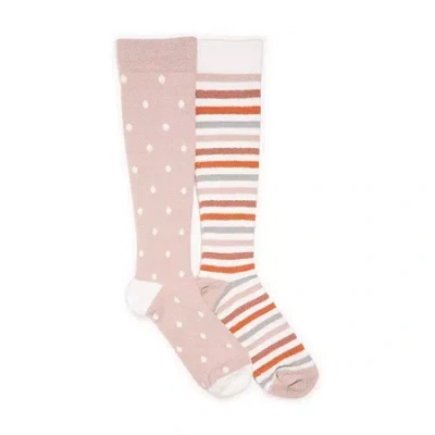 Muk Luks Compression Socks - Womens In Pink