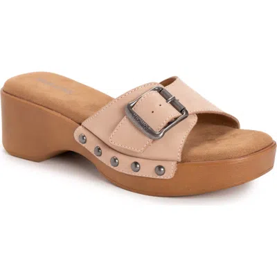 Muk Luks Cora Sandal In Pink